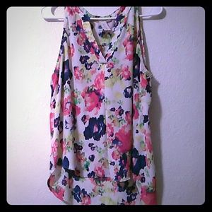 Fun Floral Flowy Tank!